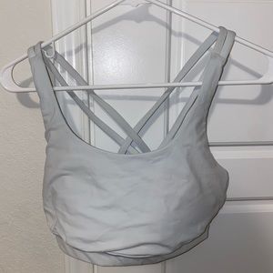 Light Blue Lululemon Energy Bra